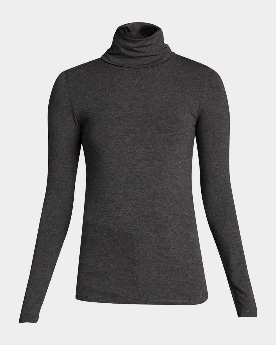 Viscose Jersey Turtleneck